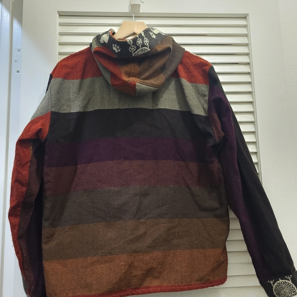 Multicolor Hooded Jacket - Picture 4 of 6